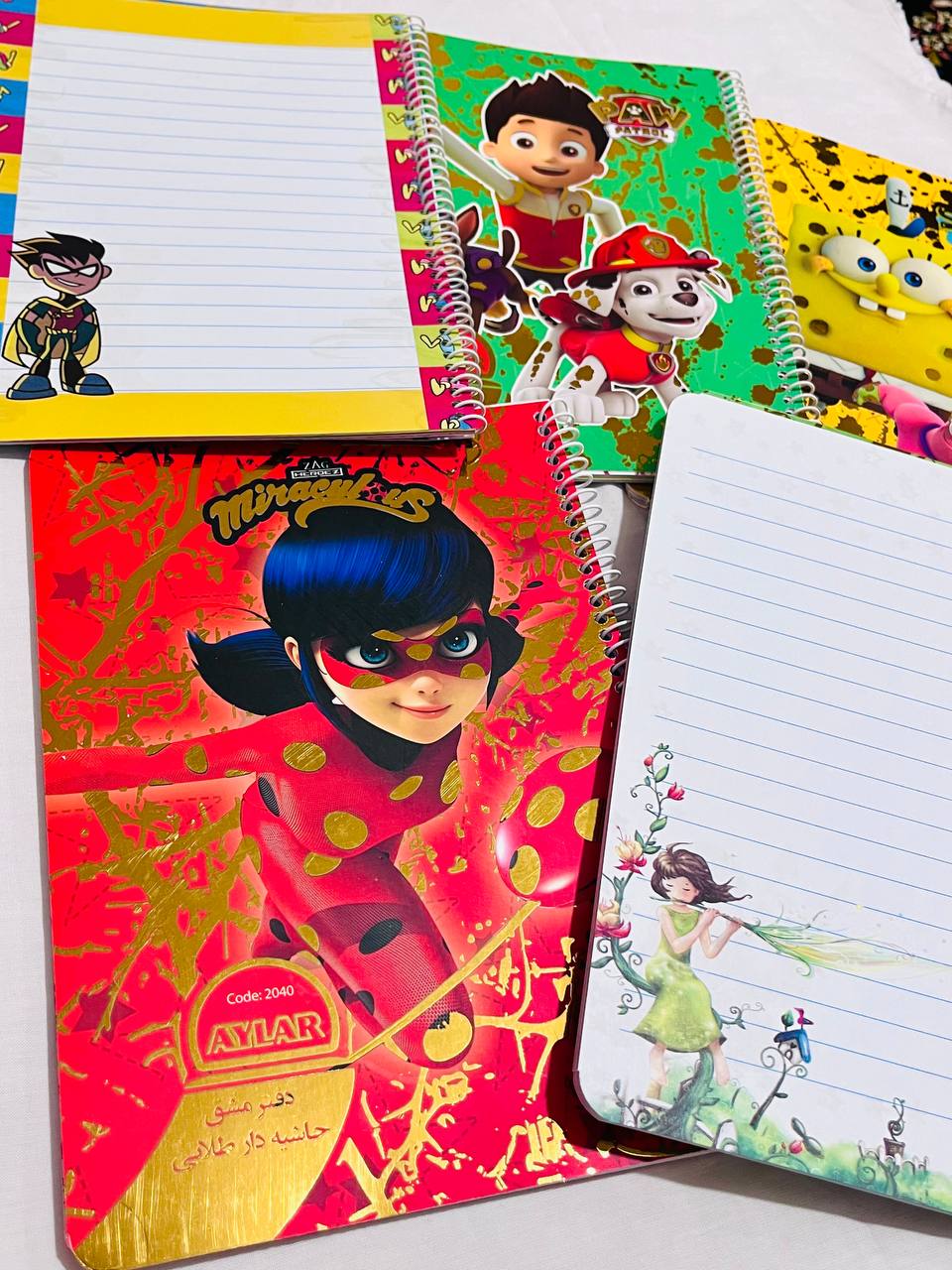 دفتر حاشیه دار