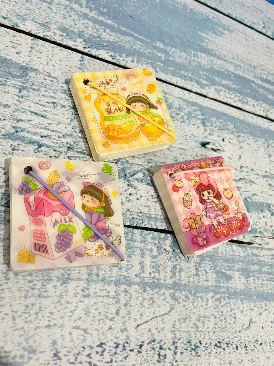 دفترچه کش دار فانتزی